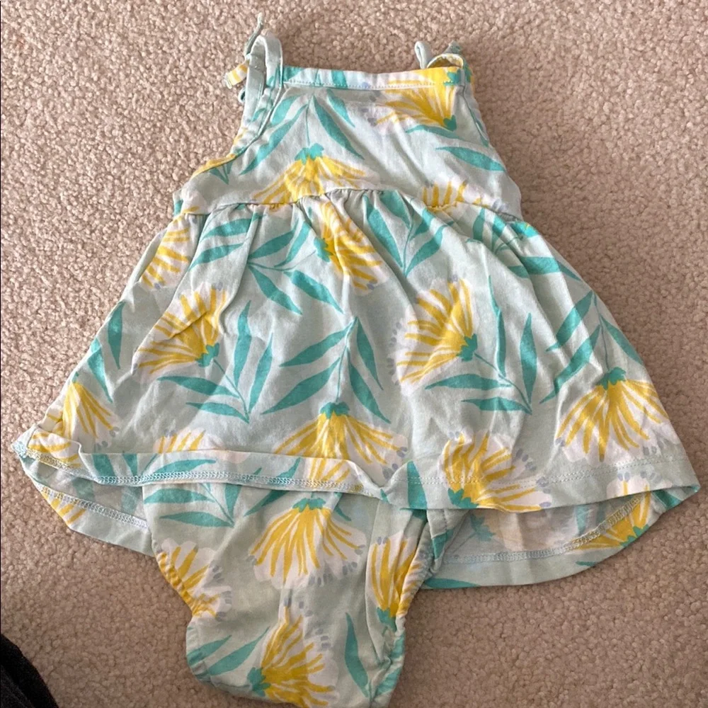 Yellow and Green Tropical Diaper Covers